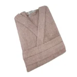 Μπουρνούζι Με Κουκούλα Dusty Rose LARGE